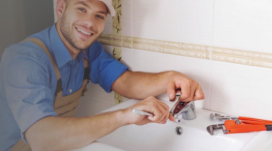 Faucet cartridge replacement in Athens, ME